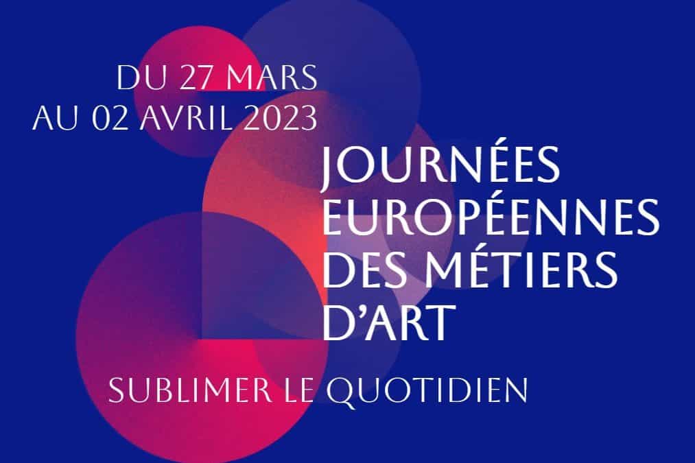 Logo des Journées Européennes des Métiers d'Art 2023